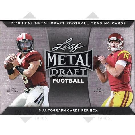 2014 leaf metal draft football hobby box|2014 Leaf Metal Draft Football .